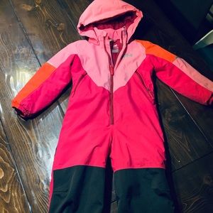 Helly hansen one piece pink 5y